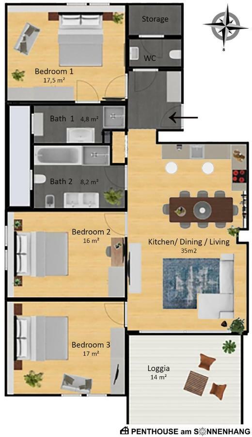 Penthouse Am Sonnenhang Mit Exklusiver Ausstattung Schladming